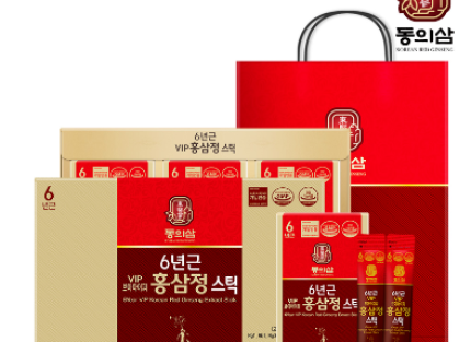 동의삼6년근 VIP홍삼스틱 60포